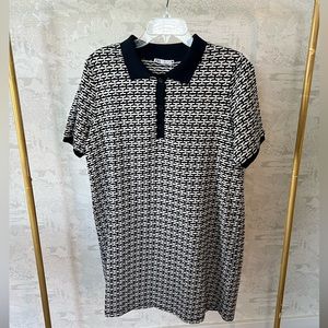 Knit collared Zara dress. Size Large.